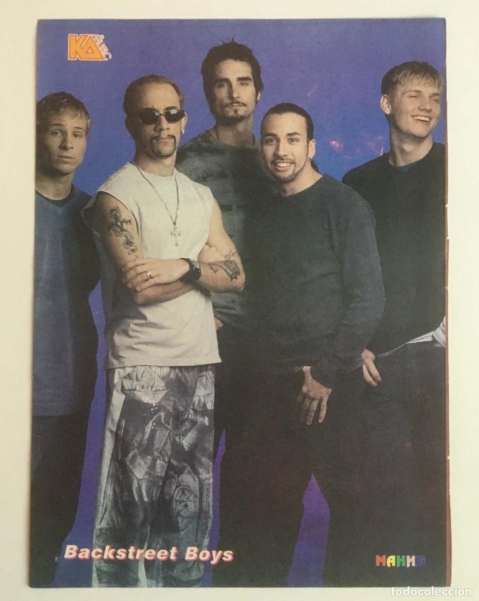 Coleccionismo de carteles: Backstreet Boys / Craig David Double-Sided Poster A4 - Mania Magazine Bulgaria Music