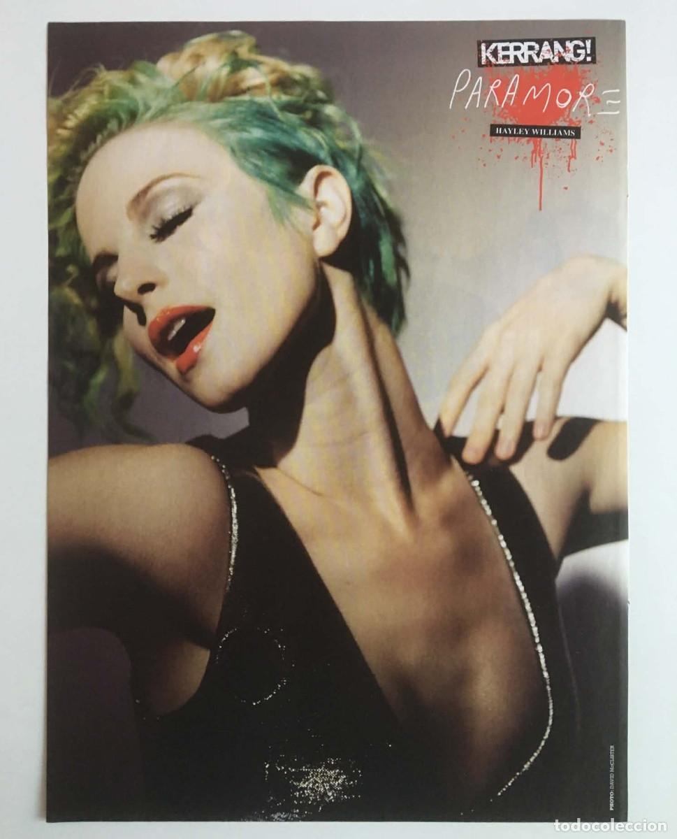Coleccionismo de carteles: Hayley Williams Paramore / Brendon Urie Panic! At The Disco Double-Sided Poster Kerrang! Magazine UK
