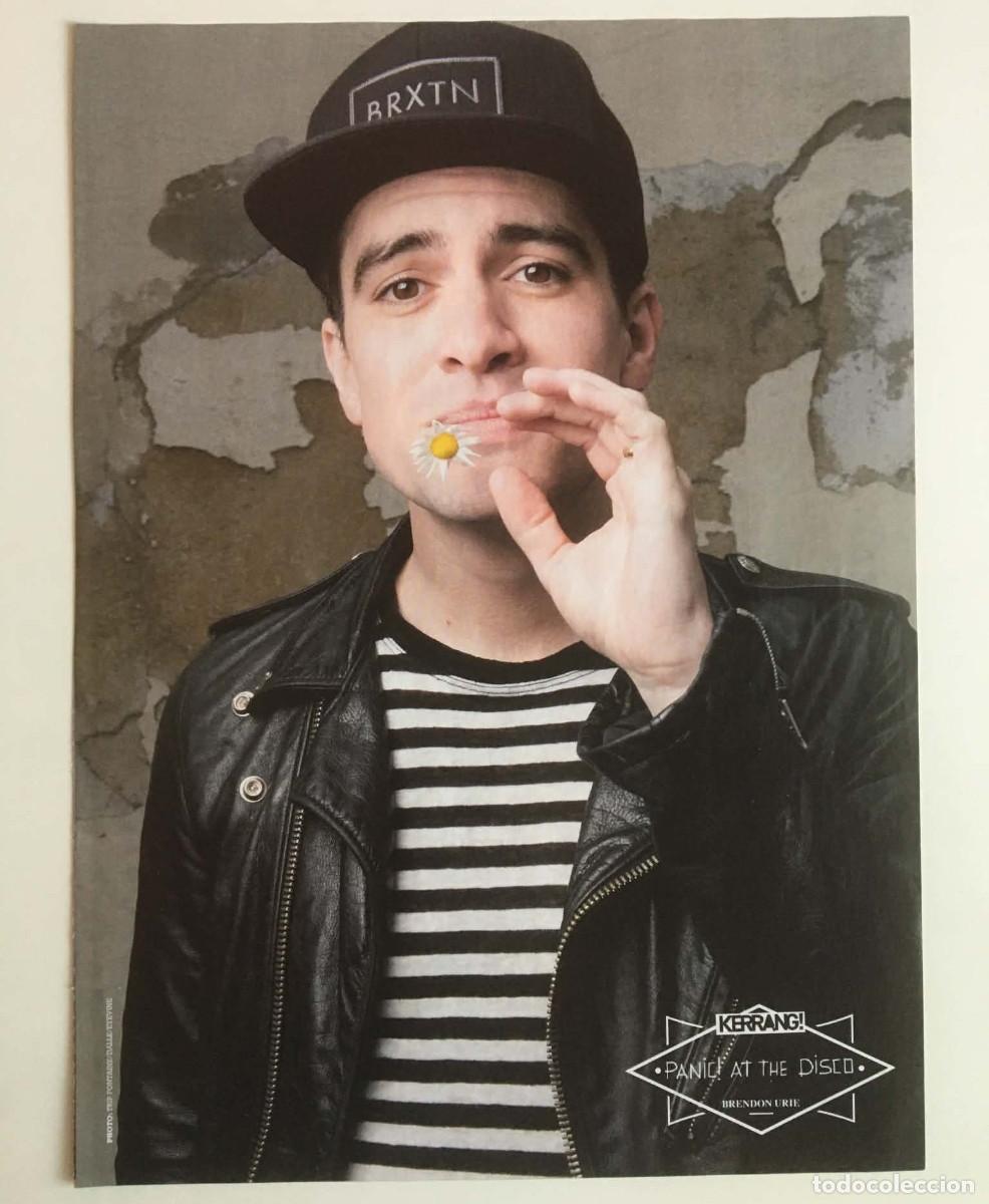 Coleccionismo de carteles: Brendon Urie Panic! At The Disco / CM Punk UFC Era Double-Sided Poster - Kerrang! Magazine UK