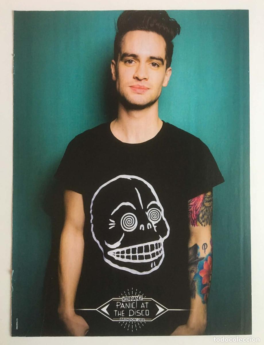 Coleccionismo de carteles: Brendon Urie Panic! At The Disco / BABYMETAL Double-Sided Poster &ndash; Kerrang! Magazine UK Music
