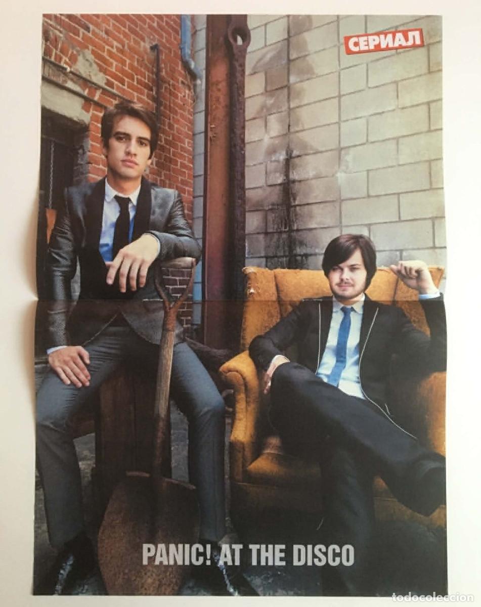 Coleccionismo de carteles: Panic! At The Disco / The Following Double-Sided Poster A3 &ndash; Serial Magazine Russia Music Movie