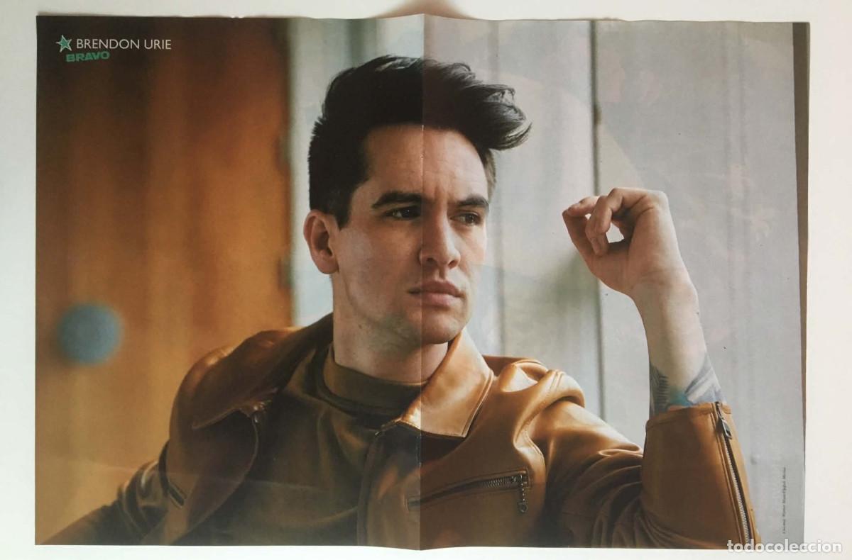 Coleccionismo de carteles: Brendon Urie Panic! At The Disco / Shawn Mendes Double-Sided Poster A3 &ndash; Bravo Magazine Bulgaria