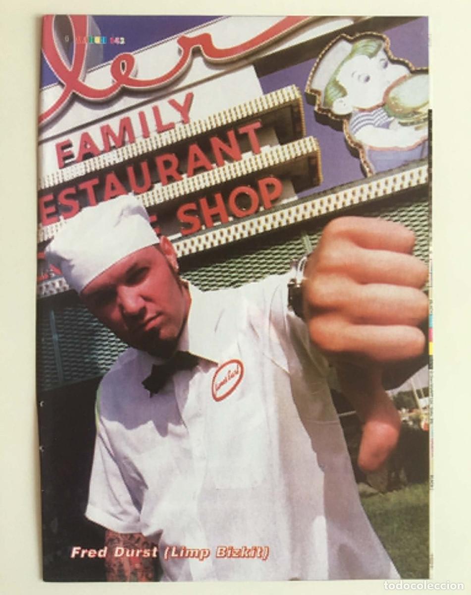 Coleccionismo de carteles: Fred Durst Limp Bizkit Mini Poster A5 &ndash; Mania Magazine Bulgaria Music