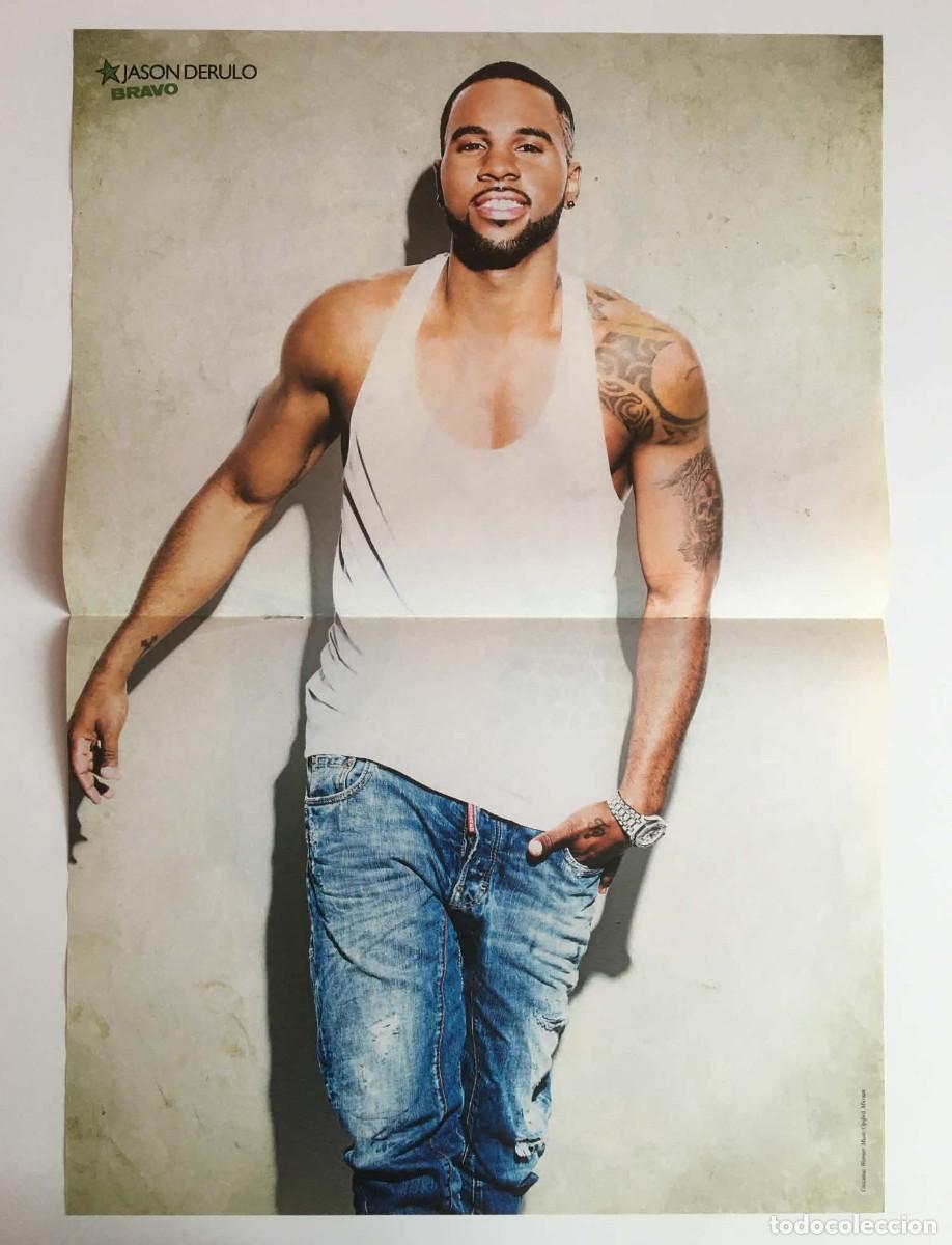 Coleccionismo de carteles: Jason Derulo / Dove Cameron Liv & Maddie Double-Sided Poster A3 - Bravo Magazine Bulgaria Music TV