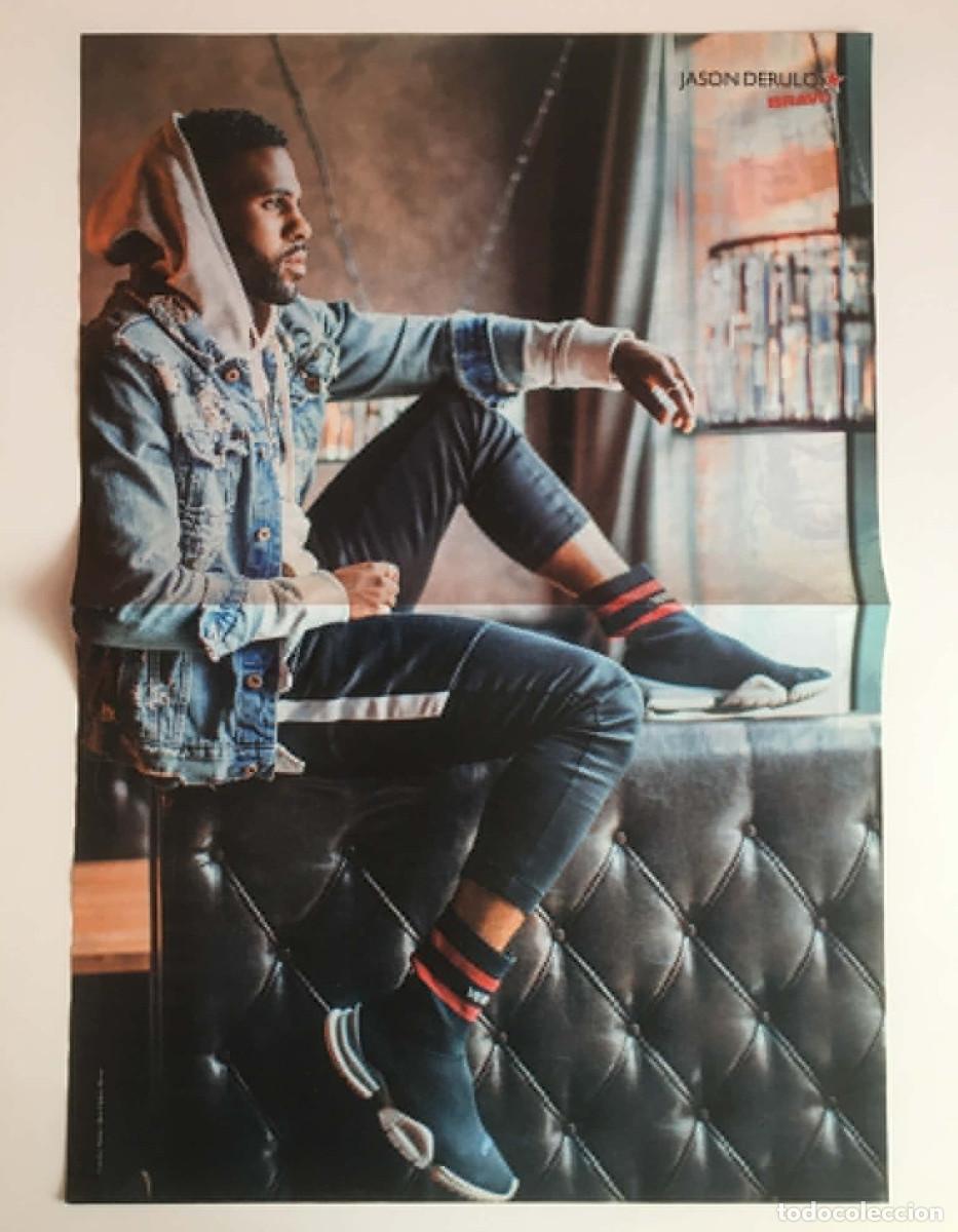 Coleccionismo de carteles: Jason Derulo / Lili Reinhart & Cole Sprouse Double-Sided Poster A3 - Bravo Bulgaria Music TV Series