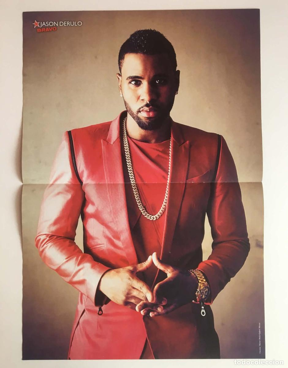 Coleccionismo de carteles: Jason Derulo / Andy Biersack Black Veil Brides Double-Sided Poster A3 Bravo Magazine Bulgaria Music