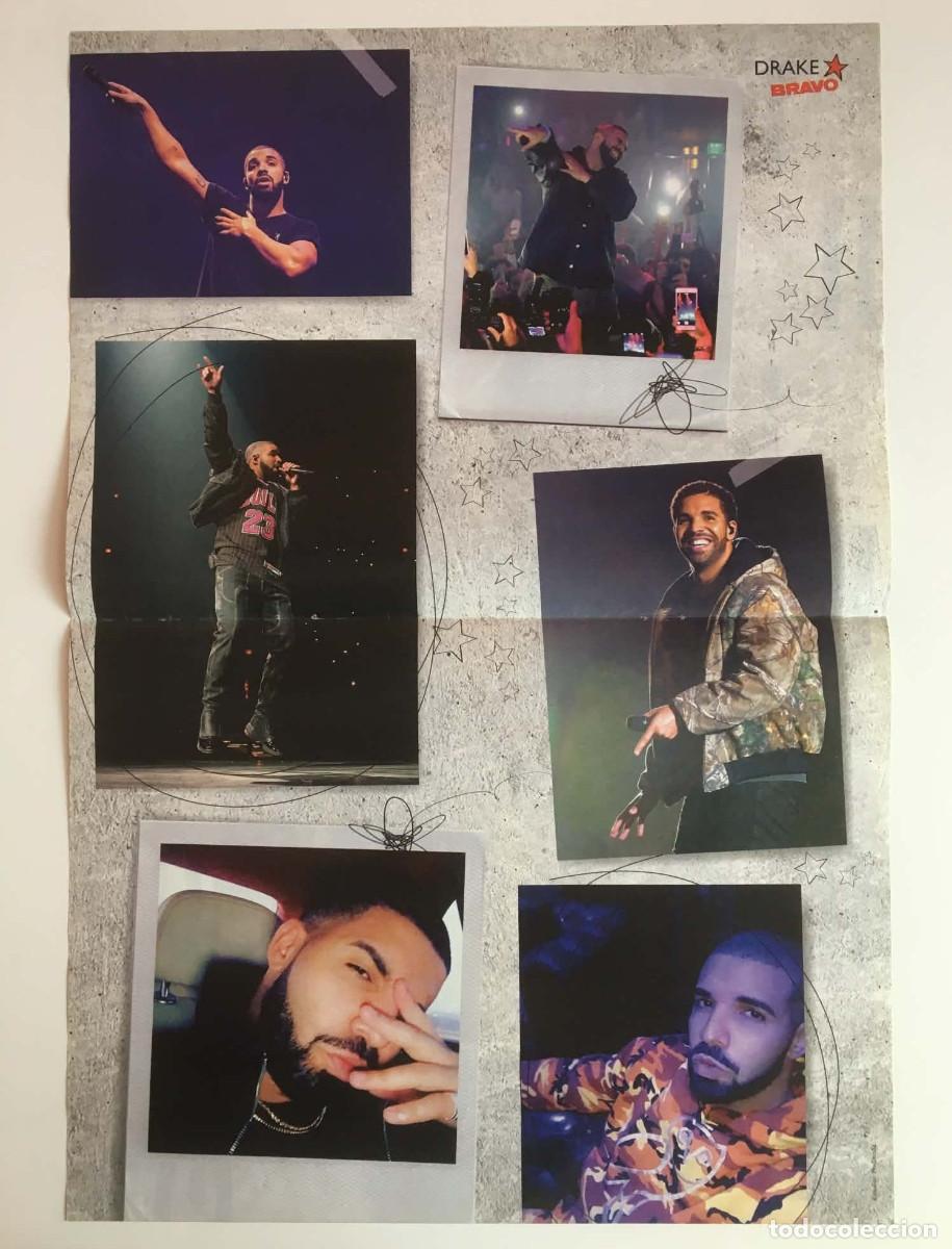 Coleccionismo de carteles: Drake / Faydee Double-Sided Poster A3 - Bravo Magazine Bulgaria Music Hip Hop Pop R&B