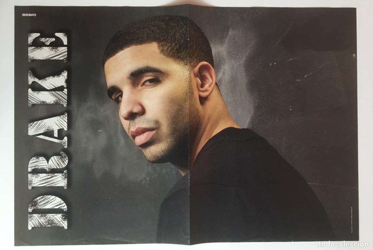 Coleccionismo de carteles: Drake / Marvel The Avengers Double-Sided Poster A3 - Bravo Magazine Bulgaria Music Hip Hop Movie