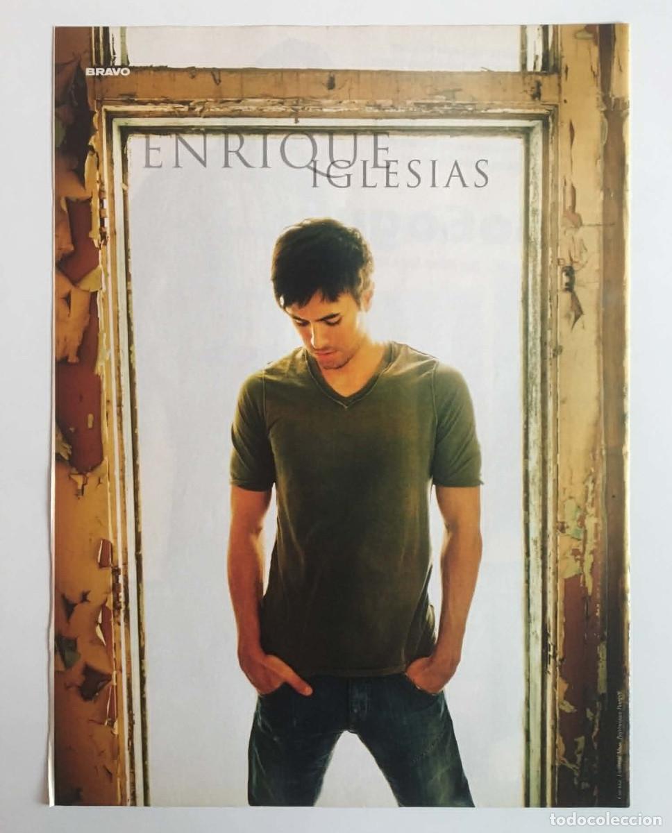 Coleccionismo de carteles: Enrique Iglesias Vintage Mini Poster A4 - Bravo Magazine Bulgaria Music