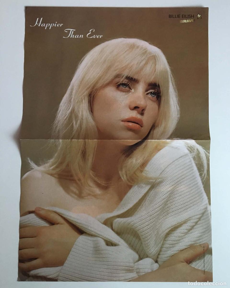 Coleccionismo de carteles: Billie Eilish / Fast & Furious 9 Double-Sided Poster A3 - Bravo Magazine Bulgaria Music Movie Pin-up