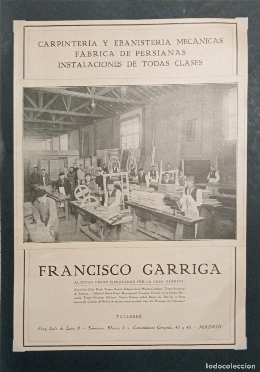 Coleccionismo de carteles: KOEHRING, MAQUINARIA COMPANY MILWAUKEE - PUBLICIDAD ORIGINAL, 1923 / EL CONSTRUCTOR 30 x 20 Cm.