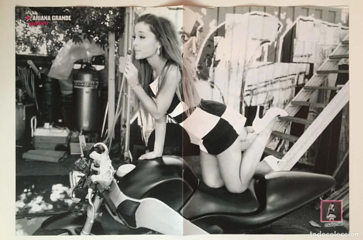 Coleccionismo de carteles: Ariana Grande / 5 Seconds of Summer 5SOS Double-Sided Poster A3 - Bravo Magazine Bulgaria Music