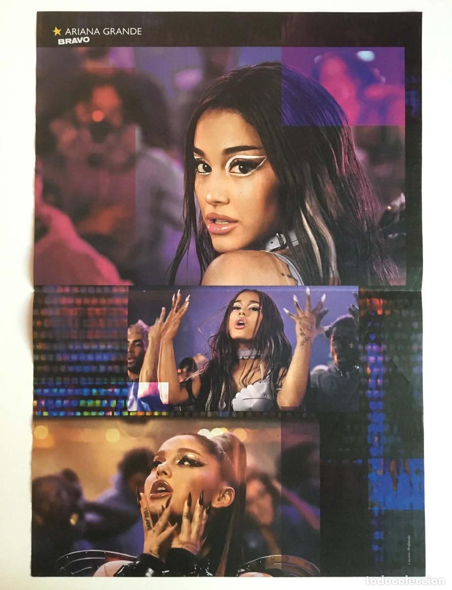 Coleccionismo de carteles: Ariana Grande / Dixie D'Amelio & Addison Rae Double-Sided Poster A3 - Bravo Magazine Bulgaria Music