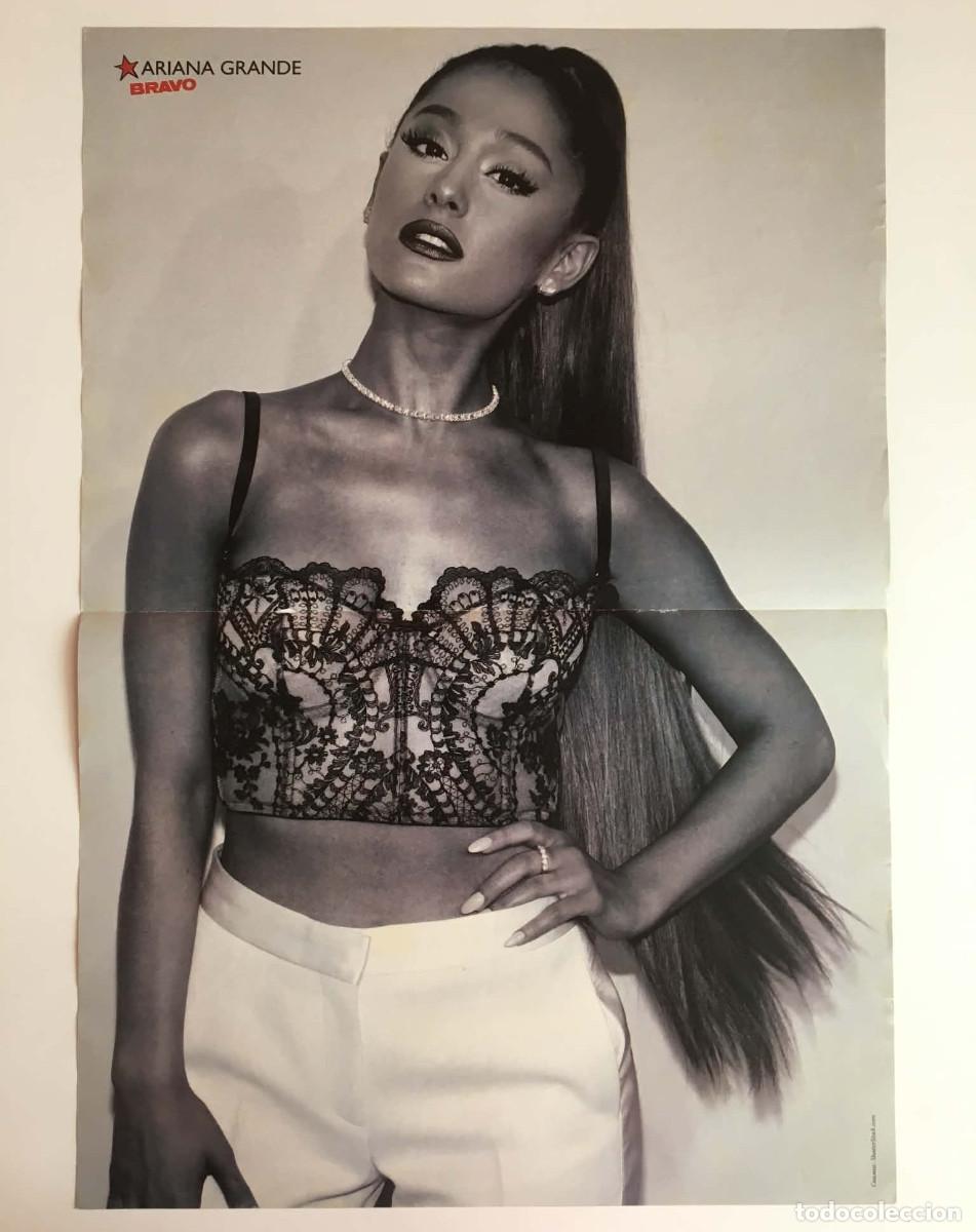 Coleccionismo de carteles: Ariana Grande / Holland Roden Teen Wolf Double-Sided Poster A3 - Bravo Magazine Bulgaria Music TV