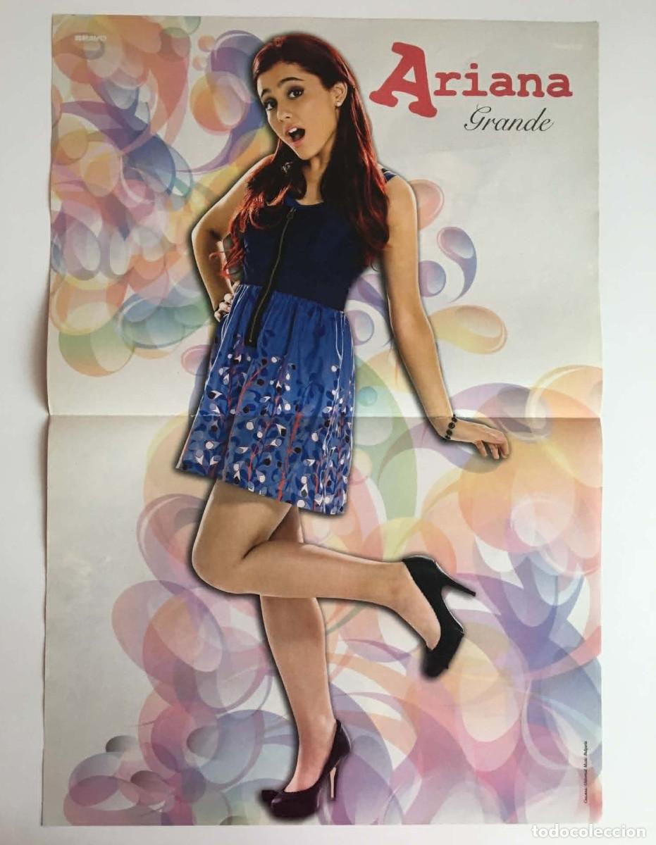 Coleccionismo de carteles: Ariana Grande / Bruno Mars Double-Sided Poster A3 - Bravo Magazine Bulgaria Music Pin-up