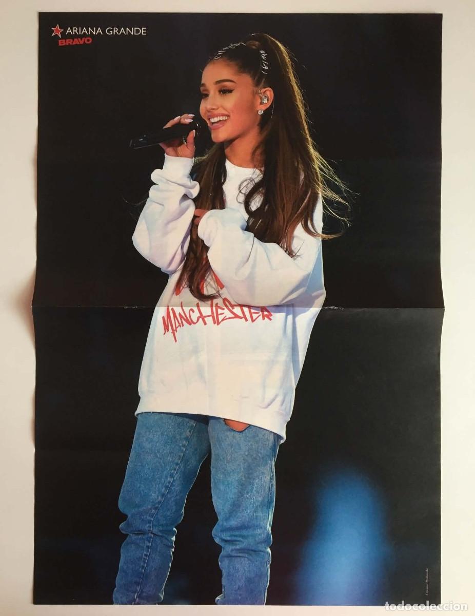 Coleccionismo de carteles: Ariana Grande / Gery-Nikol Double-Sided Poster A3 &ndash; Bravo Magazine Bulgaria Music Pin-up