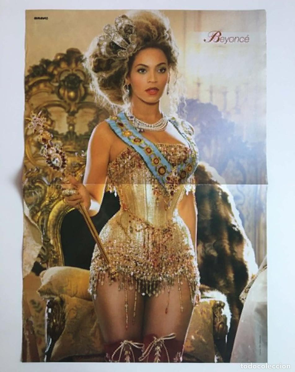 Coleccionismo de carteles: Beyonc&eacute; / Johnny Depp The Lone Ranger Double-Sided Poster A3 &ndash; Bravo Magazine Bulgaria Music Movie