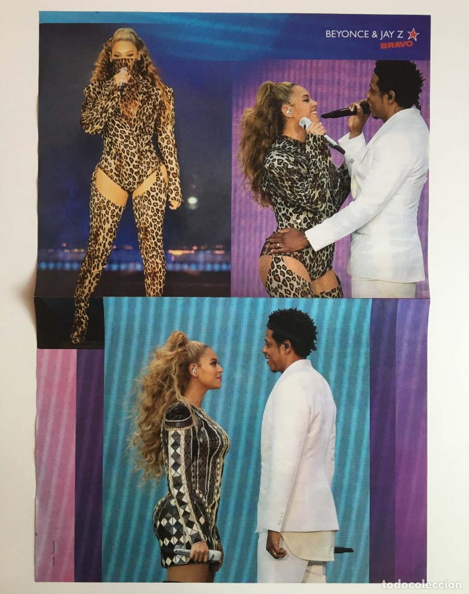 Coleccionismo de carteles: Beyonc&eacute; & Jay Z / Stan Official Double-Sided Poster A3 &ndash; Bravo Magazine Bulgaria Music Pin-up