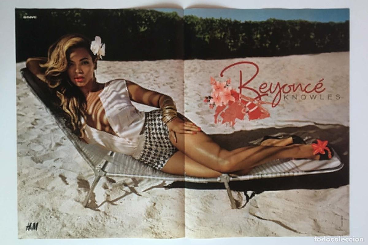 Coleccionismo de carteles: Beyonc&eacute; H&M / Carly Rae Jepsen Official Double-Sided Poster A3 Bravo Magazine Bulgaria Music Pin-up