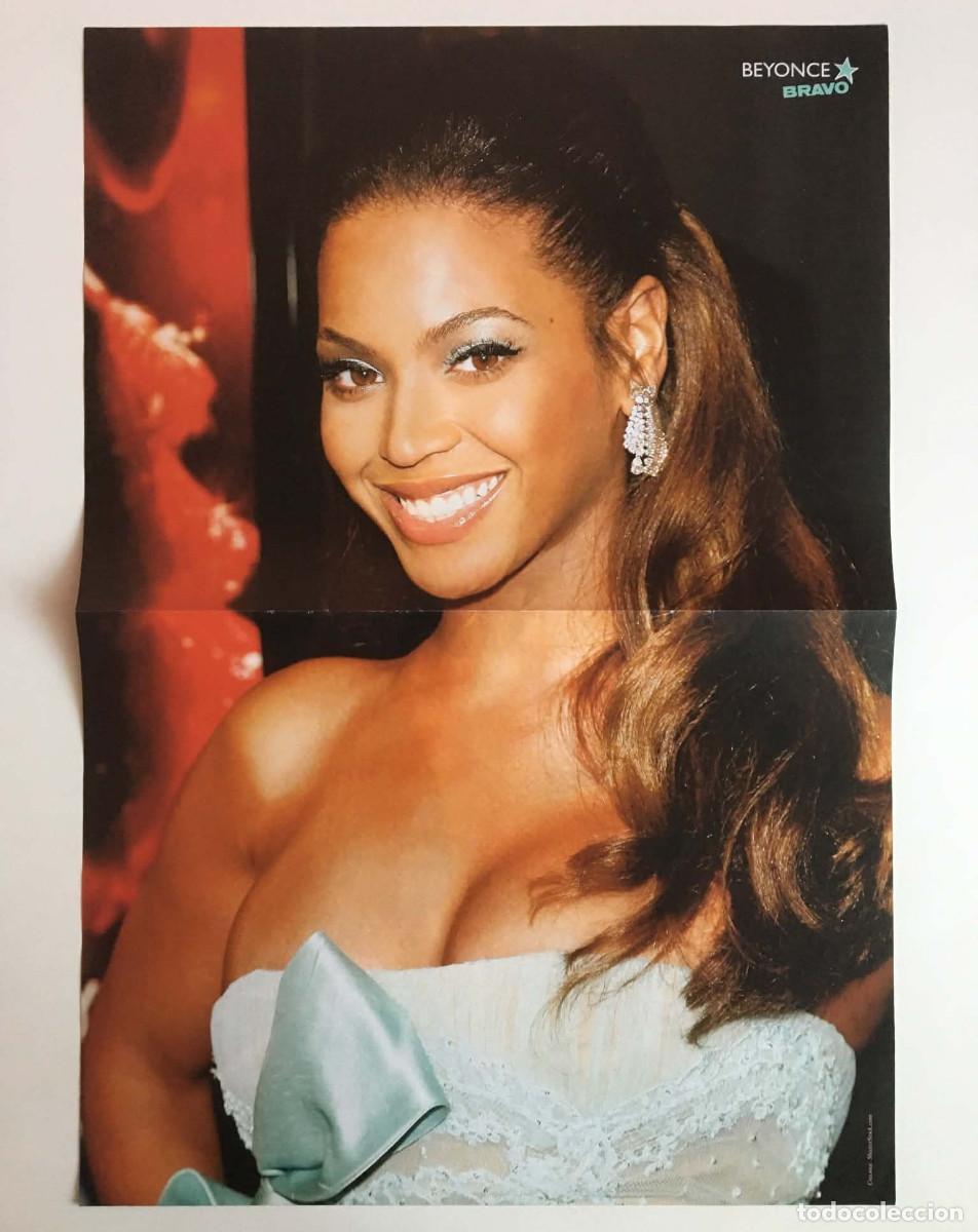 Coleccionismo de carteles: Beyonce / Dylan O'Brien Teen Wolf &ndash; Double-Sided Vintage Poster A3 Bravo Magazine Bulgaria Music TV