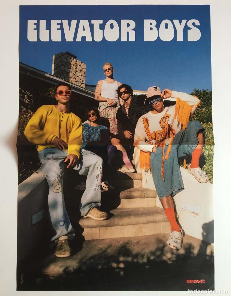 Coleccionismo de carteles: Elevator Boys / Tate McRae Double-Sided Poster A3 - Bravo Magazine Germany Music