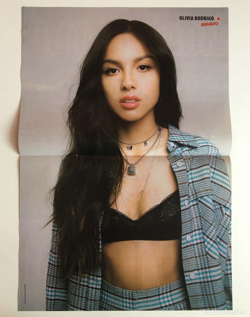Coleccionismo de carteles: Olivia Rodrigo / Mutsy & Yoan-Petar Double-Sided Poster A3 - Bravo Magazine Bulgaria Music Rare