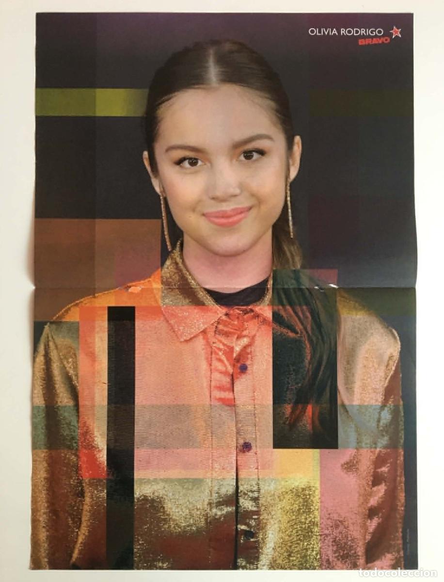 Coleccionismo de carteles: Olivia Rodrigo / Marcus & Martinus Original Double-Sided A3 Poster - Bravo Magazine Bulgaria Music