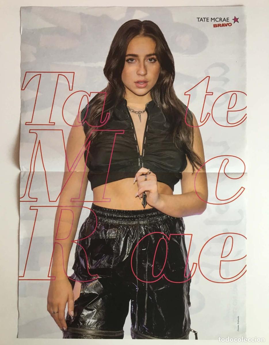 Coleccionismo de carteles: Tate McRae / GOT the beat Girls On Top Double-Sided Poster A3 - Bravo Magazine Bulgaria Music K-Pop