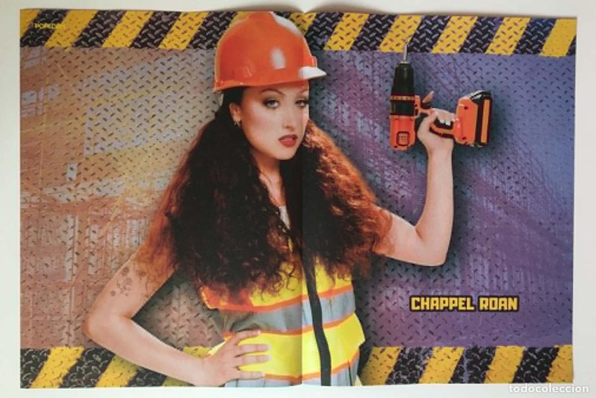 Coleccionismo de carteles: Chappell Roan / Nina Chuba Original Double-Sided A3 Poster - Popcorn Magazine Germany Music