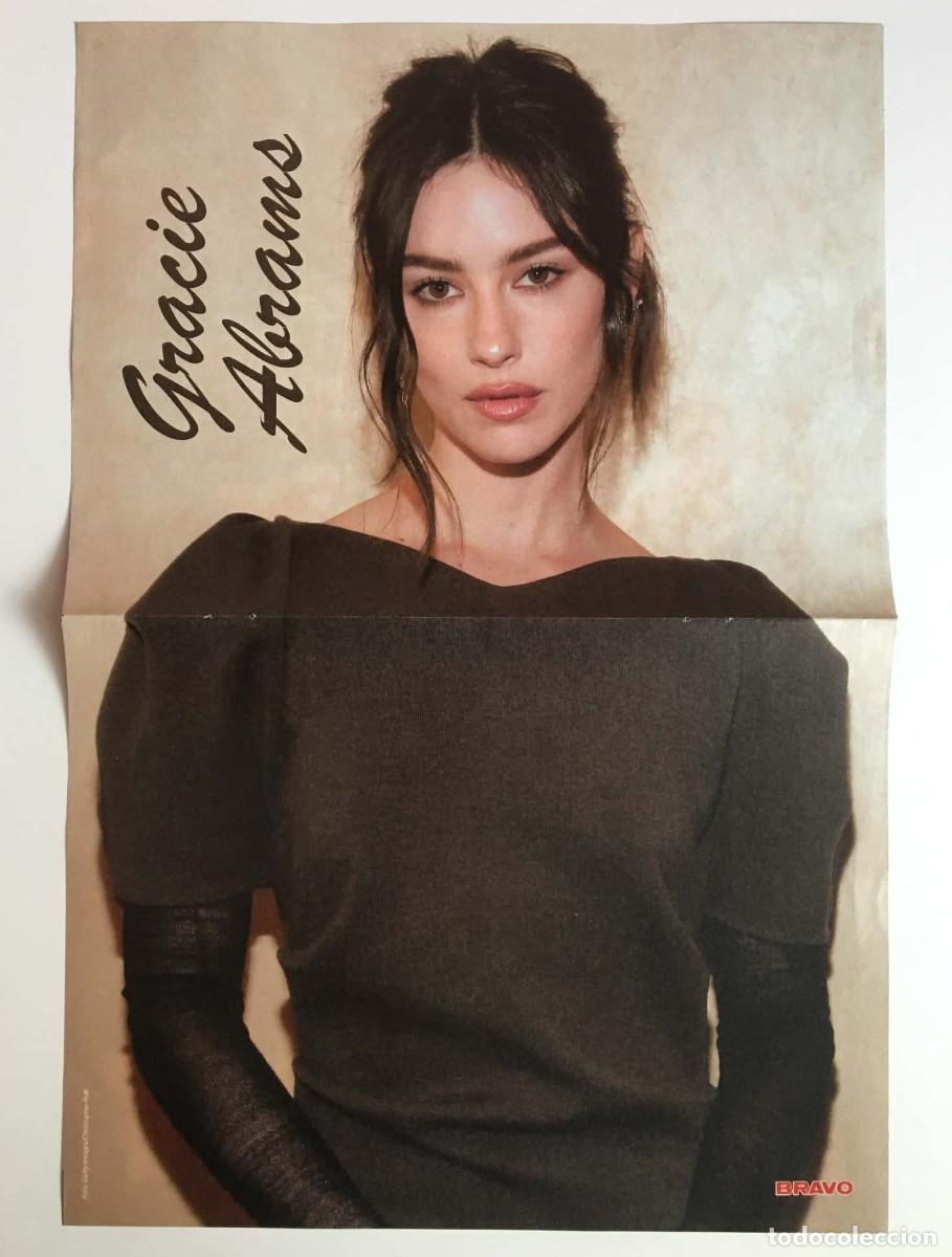 Coleccionismo de carteles: Gracie Abrams / Jazeek Original Double-Sided A3 Poster - Bravo Magazine Germany Music
