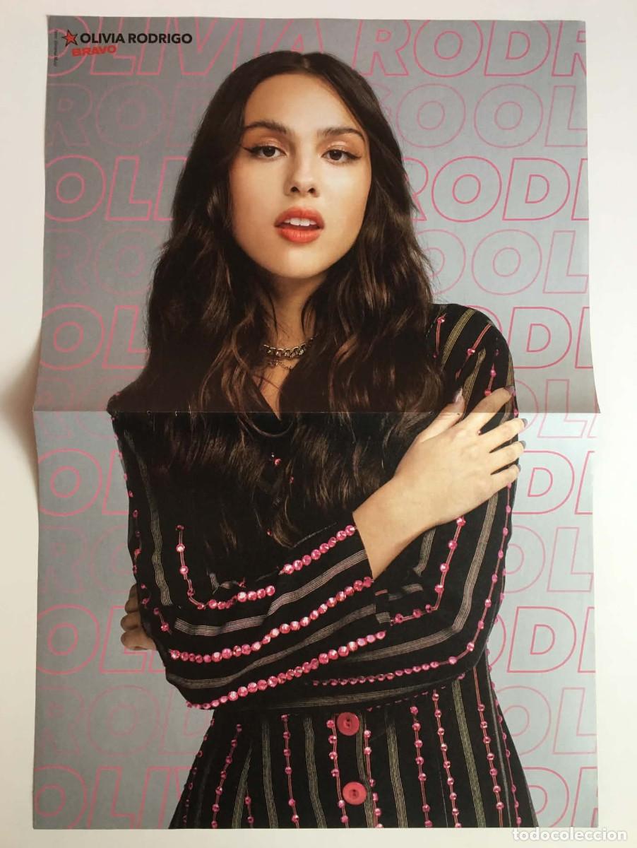 Coleccionismo de carteles: Olivia Rodrigo / The Batman Robert Pattinson & Zo&euml; Kravitz Double-Sided A3 Poster - Bravo Germany