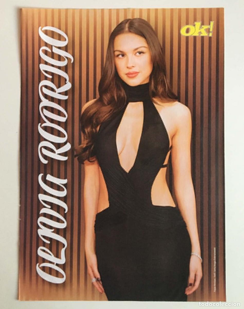 Coleccionismo de carteles: Olivia Rodrigo / Jack Harlow & Doja Cat Original Double-Sided A4 Poster &ndash; OK! Magazine Serbia Music