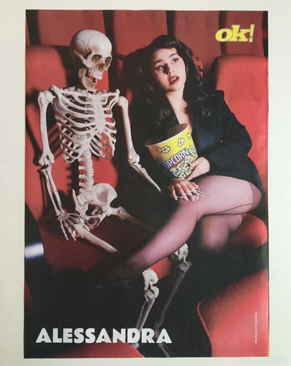 Coleccionismo de carteles: Alessandra Mele / Olly Alexander Years & Years Double-Sided Poster A4 &ndash; OK! Magazine Serbia Music