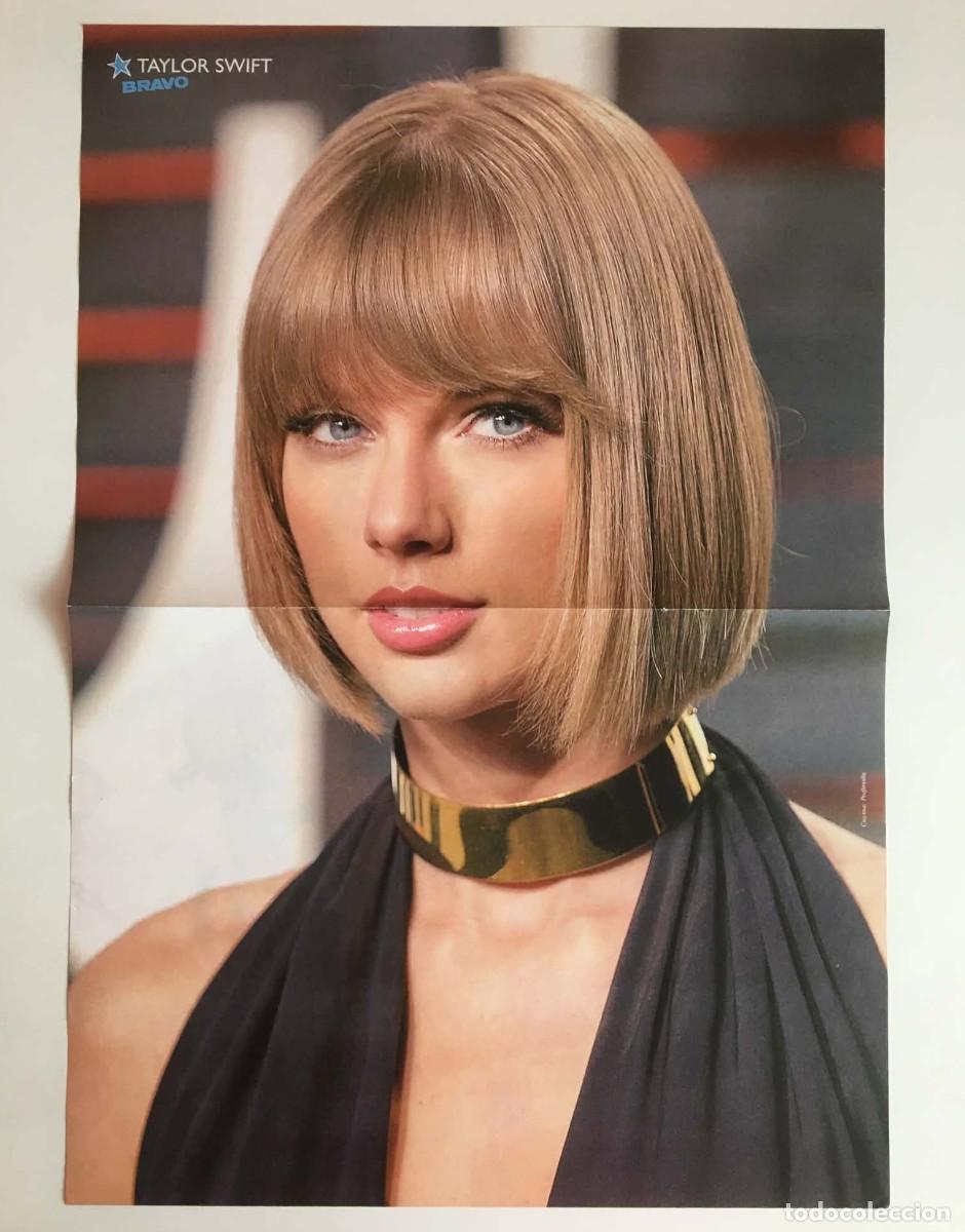 Coleccionismo de carteles: Taylor Swift / Victoria Justice Double-Sided Poster A3 - Bravo Magazine Bulgaria Music Pop
