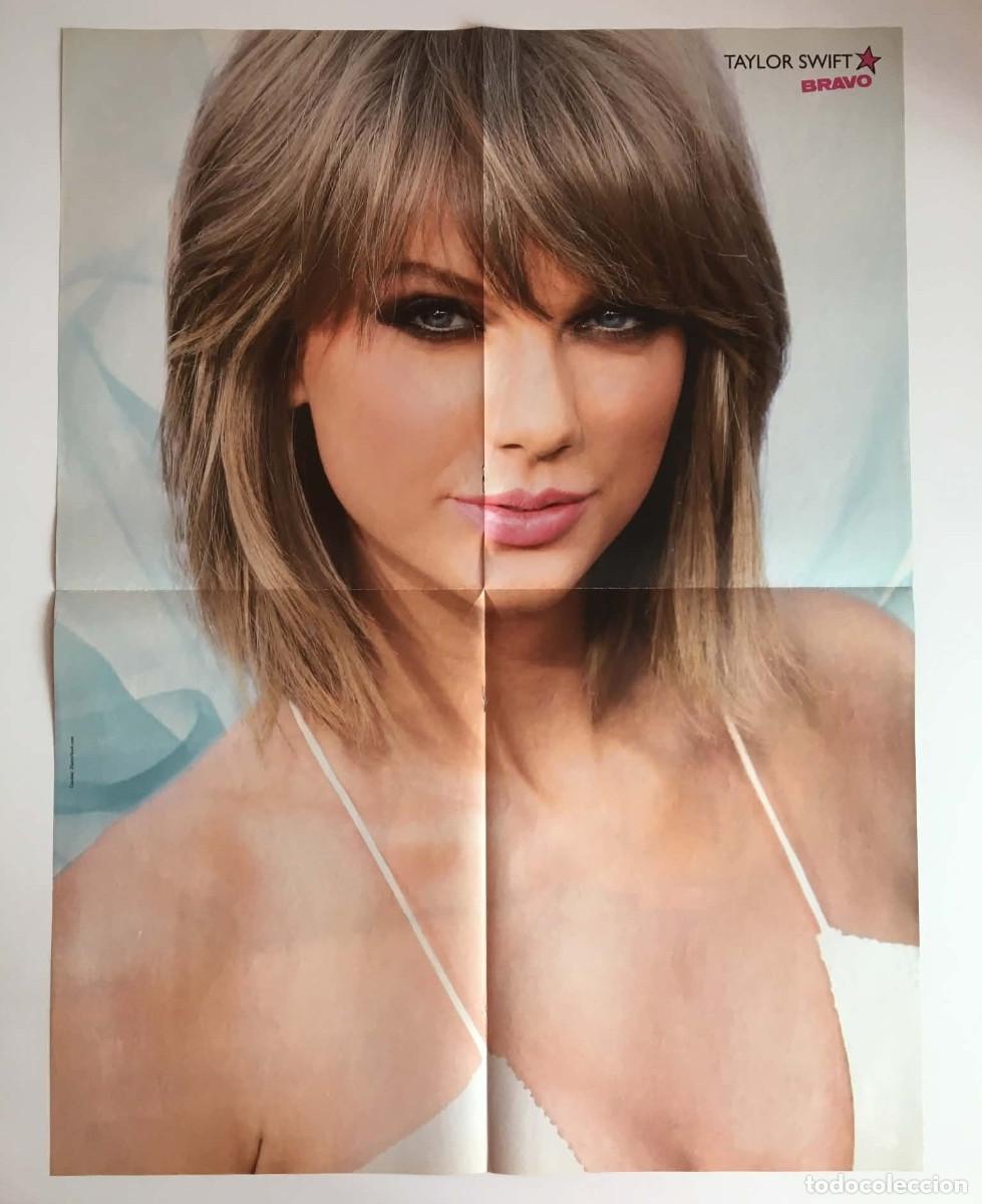 Coleccionismo de carteles: Taylor Swift / Jack & Jack Double-Sided Poster A2 - Bravo Magazine Bulgaria Music Pop Rap