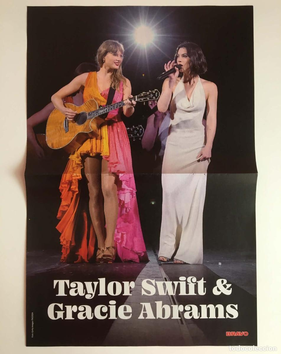 Coleccionismo de carteles: Taylor Swift & Gracie Abrams / Vanessa Mai Double-Sided Poster A3 - Bravo Magazine Germany Music