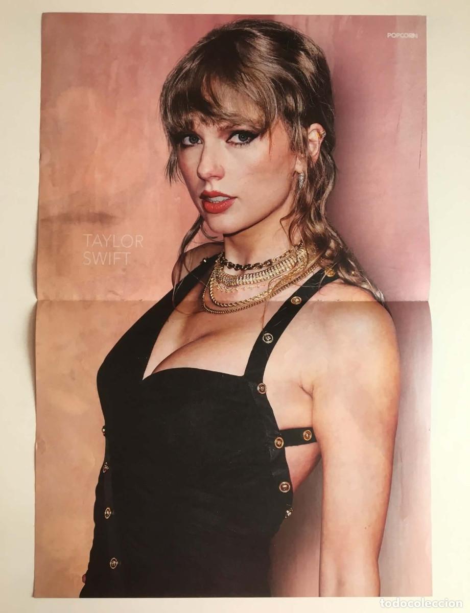 Coleccionismo de carteles: Taylor Swift / Rene&eacute; Rapp Double-Sided Poster A3 - Popcorn Magazine Germany Music Rare Pop