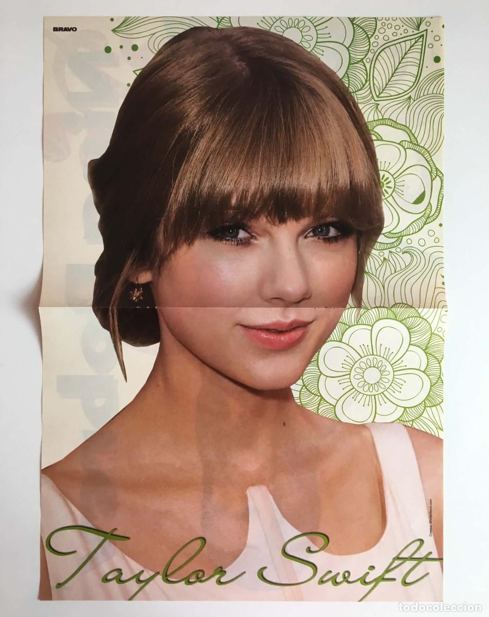 Coleccionismo de carteles: Taylor Swift / Nina Dobrev Double-Sided Poster A3 - Bravo Magazine Bulgaria Music TV Series