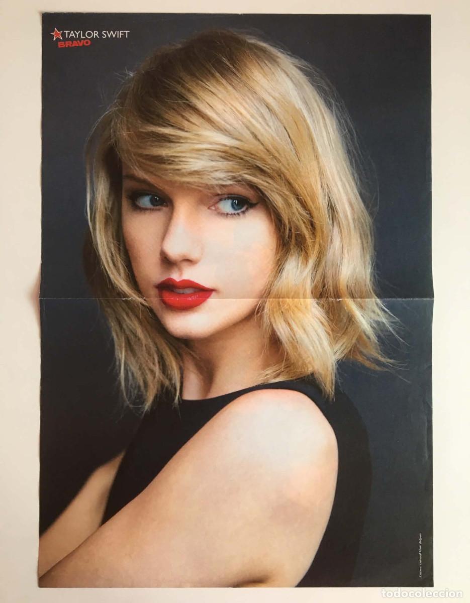 Coleccionismo de carteles: Taylor Swift / 5 Seconds of Summer 5SOS Double-Sided Poster A3 - Bravo Magazine Bulgaria Music Pop