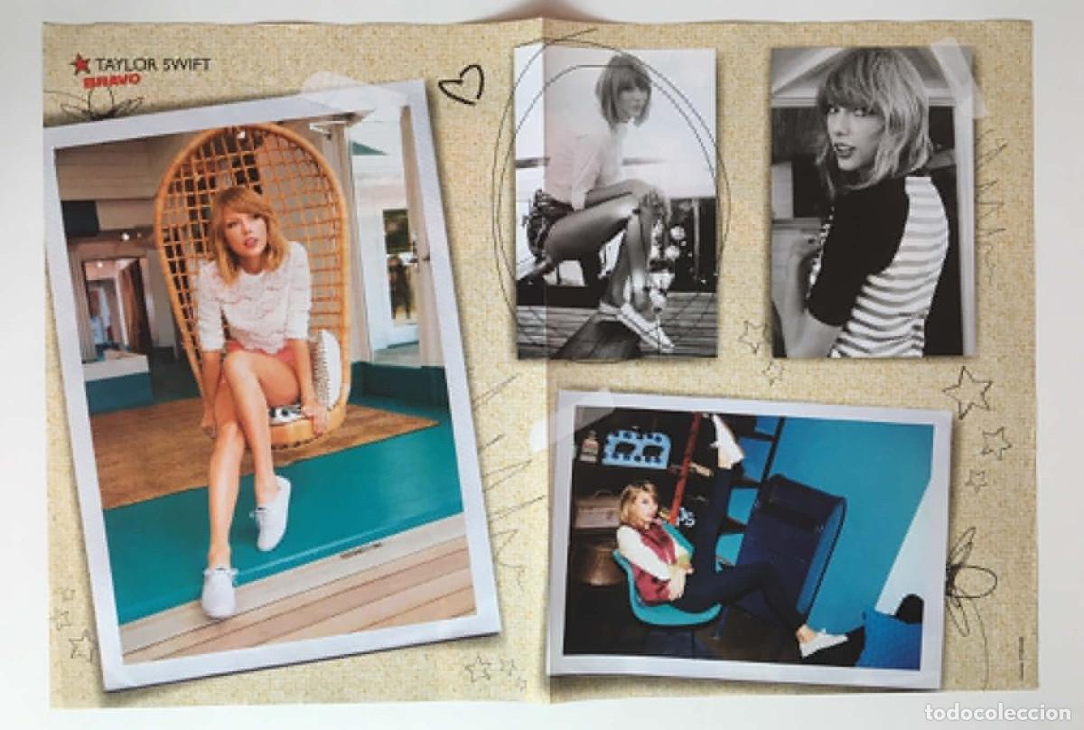 Coleccionismo de carteles: Taylor Swift Keds Campaign / 5 Seconds of Summer 5SOS Double-Sided Poster A3 Bravo Magazine Bulgaria