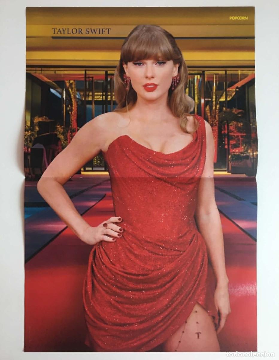 Coleccionismo de carteles: Taylor Swift / Zartmann Double-Sided Poster A3 - Popcorn Magazine Germany 2025 Music Pop