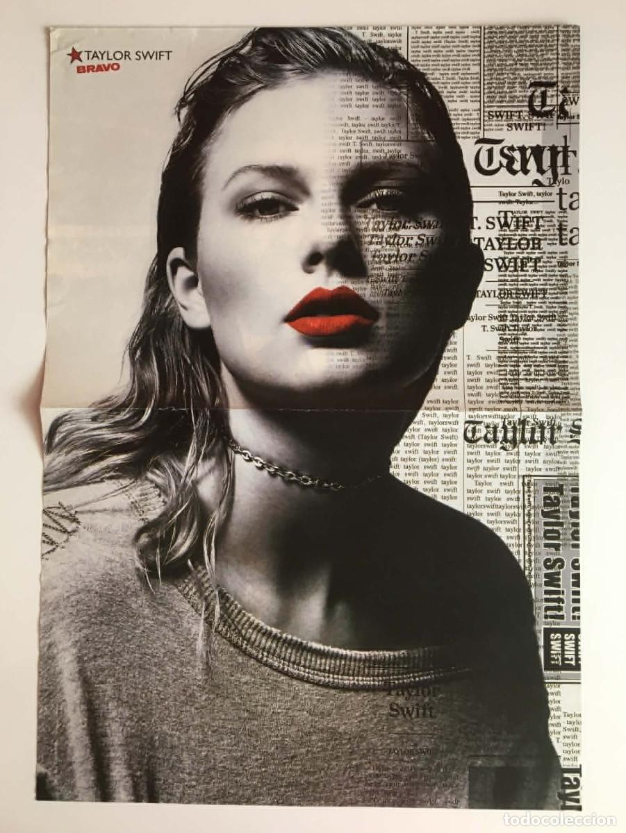 Coleccionismo de carteles: Taylor Swift Reputation Newspaper / Zayn Malik Double-Sided Poster A3 - Bravo Magazine Bulgaria