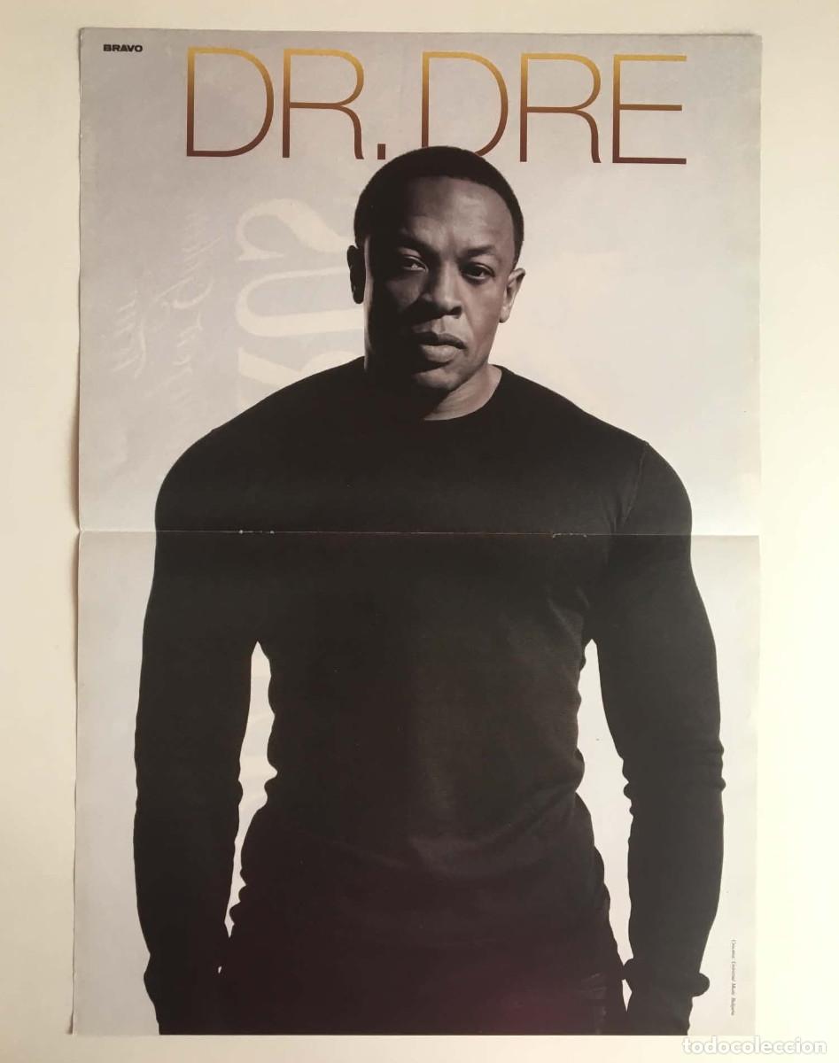 Coleccionismo de carteles: Dr. Dre / Miley Cyrus Corazon Gitano Tour Double-Sided A3 Poster - Bravo Magazine Bulgaria Music