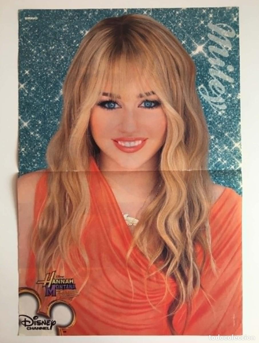 Coleccionismo de carteles: Miley Cyrus Hannah Montana / How I Met Your Mother Double-Sided A3 Poster - Bravo Magazine Bulgaria