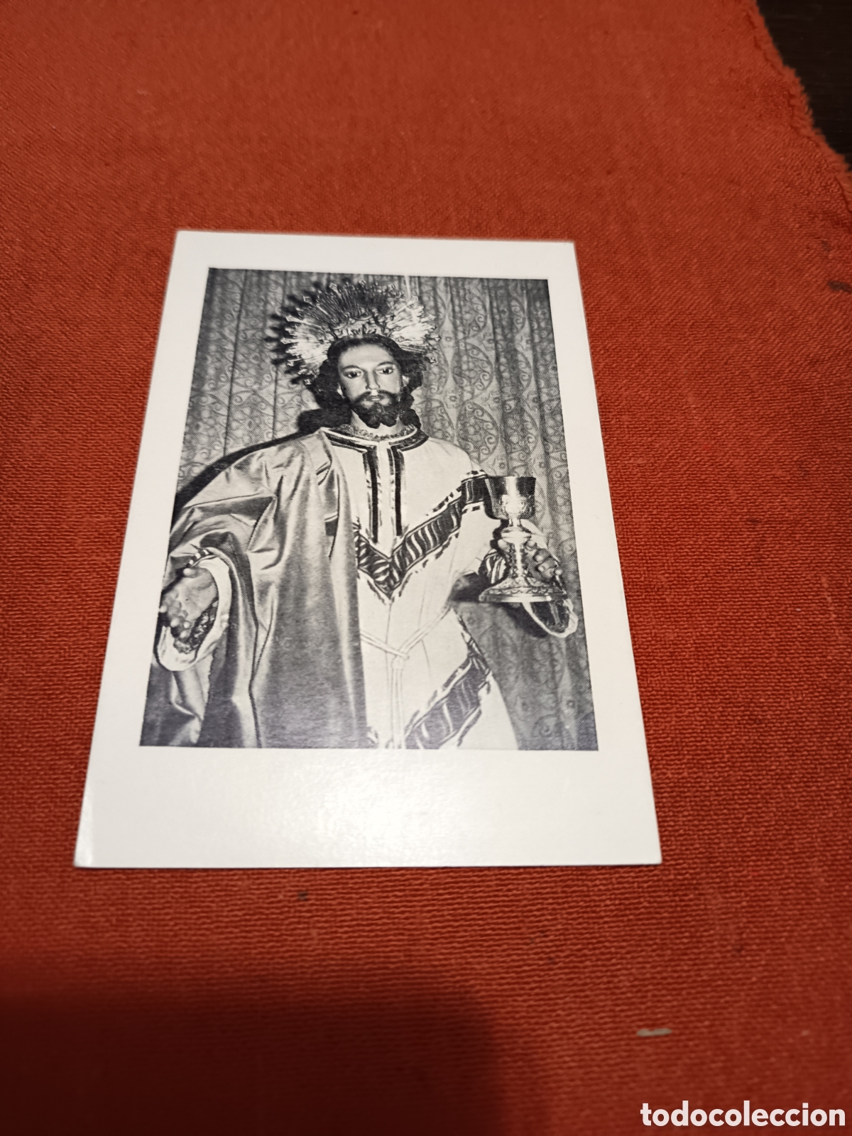 Coleccionismo de carteles: Jes&uacute;s en la Instituci&oacute;n Sacramental obra de S&aacute;nchez Araciel