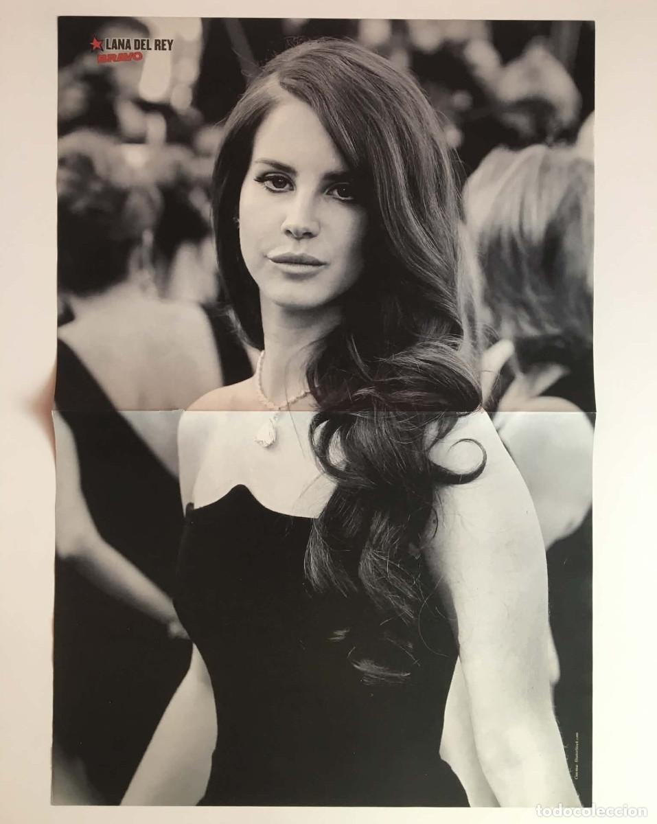Coleccionismo de carteles: Lana del Rey / Drake Vintage Double-Sided Poster A3 - Bravo Magazine Bulgaria Music