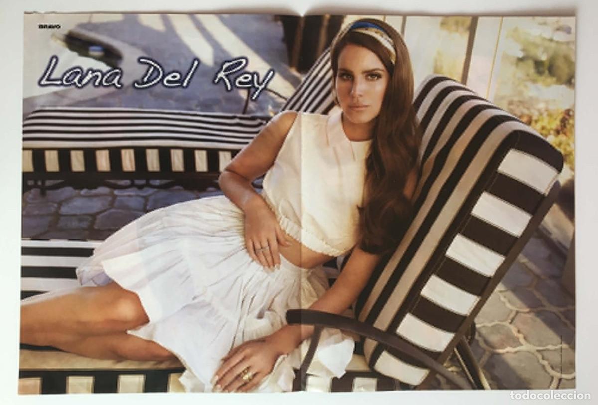 Coleccionismo de carteles: Lana del Rey / Lawson Vintage Double-Sided Poster A3 - Bravo Magazine Bulgaria Music