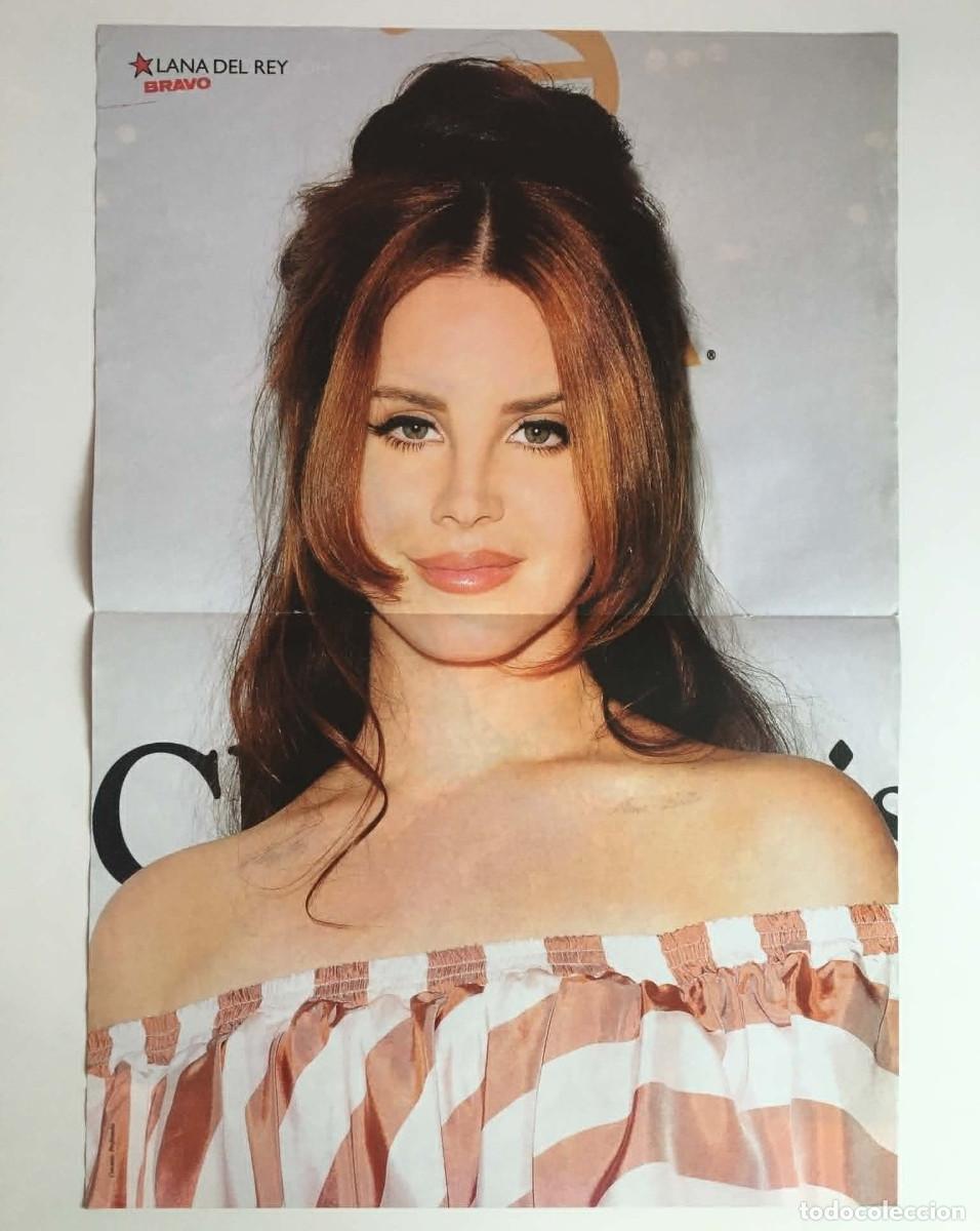 Coleccionismo de carteles: Lana del Rey / Holland Roden Teen Wolf Vintage Double-Sided Poster A3 - Bravo Magazine Bulgaria