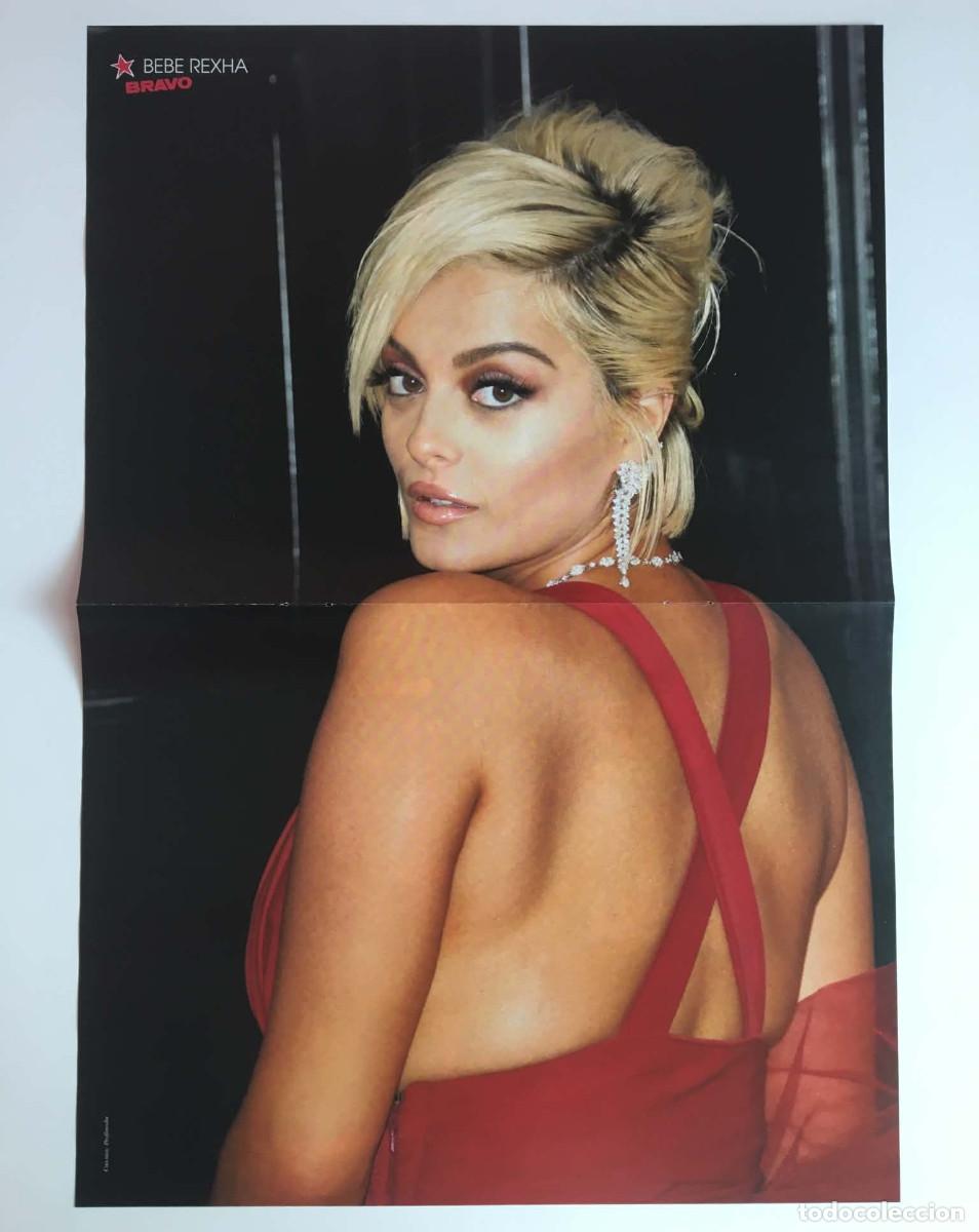 Coleccionismo de carteles: Bebe Rexha / NCT Double-Sided Vintage Poster A3 - Bravo Magazine Bulgaria Music K-Pop