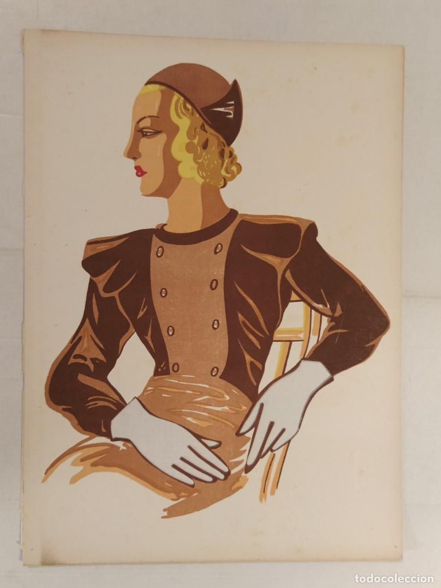 Colecionismo de cartazes: CARTEL PUBLICIDAD ANTIGUO TROQUELADO - GUANTES -VER FOTOS